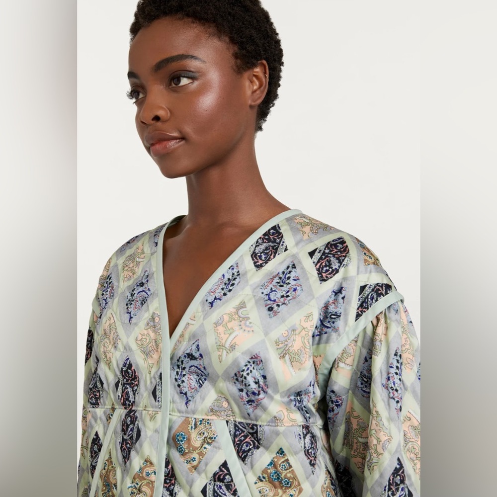 Cinq à Sept Cropped Quilted Jacket